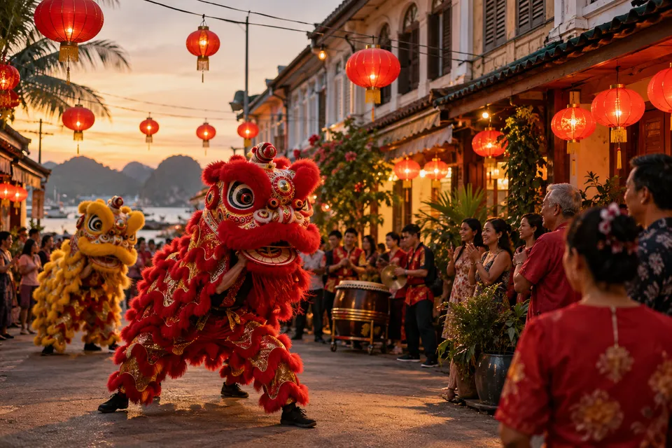Festival illustration · Chinese New Year on Koh Samui