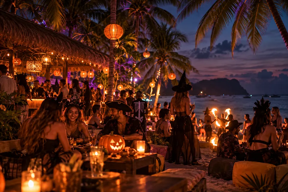 Festival illustration · Halloween in Chaweng
