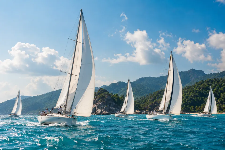 Festival illustration · Samui Regatta